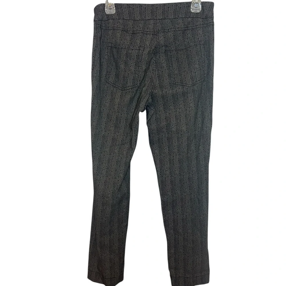 Slimsation by Multiples Pull On Herringbone Print Pants Size 8